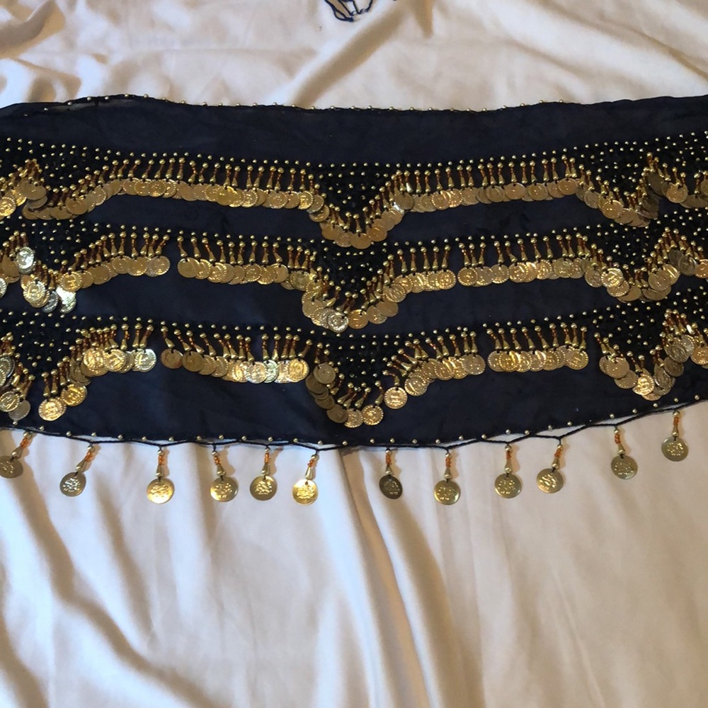 Dark Blue Bellydance Costume